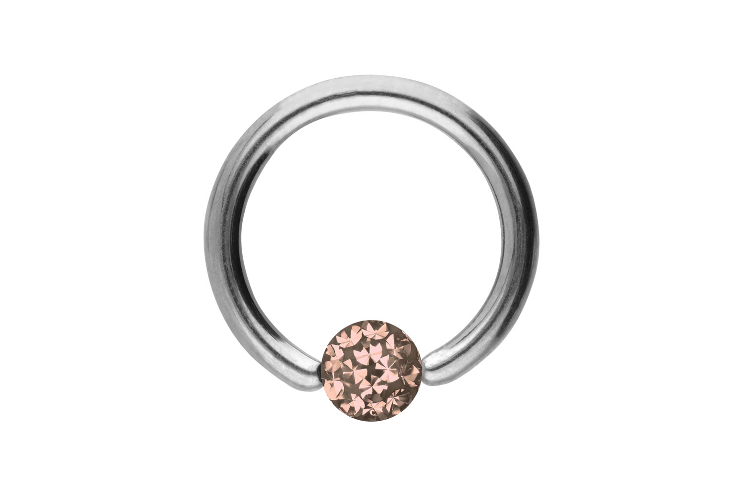 Titan Klemmkugelring Piercing EPOXY-KUGEL